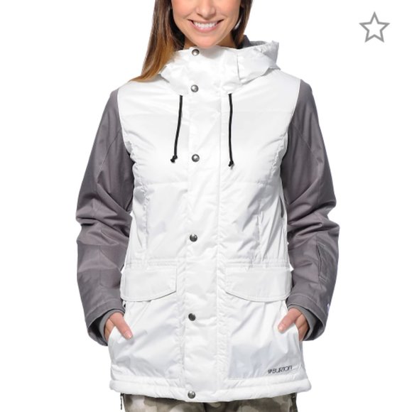 Burton The White Collection Snuggle Muffin Jacket - Picture 9 of 10